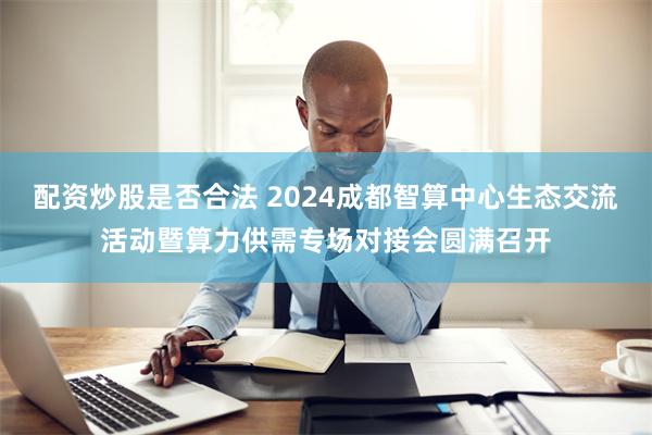 配资炒股是否合法 2024成都智算中心生态交流活动暨算力供需专场对接会圆满召开